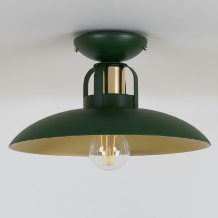 Brilagi - LED Felületre szerelhető csillár  FLAMENGO 1xE27/60W/230V zöld