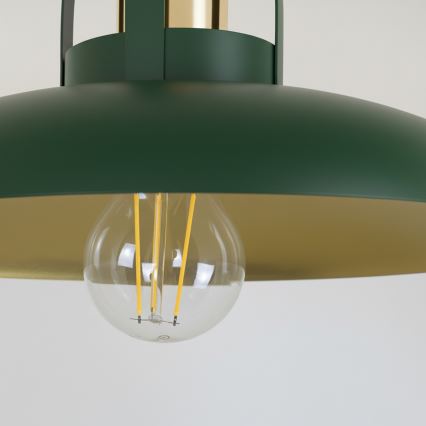 Brilagi - LED Felületre szerelhető csillár  FLAMENGO 1xE27/60W/230V zöld
