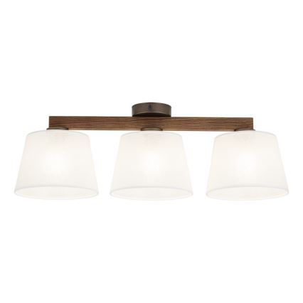 BRILAGI - LED felületre szerelhető csillár LATTE 3xE27/15W/230V fenyő/fehér