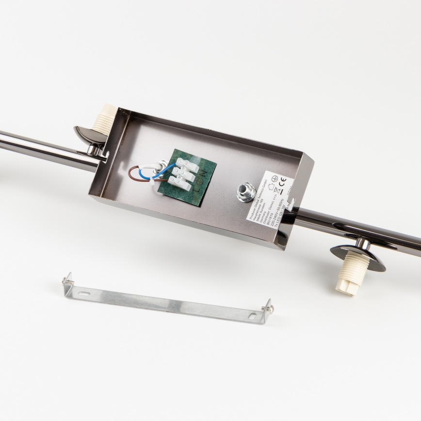 Brilagi - LED felületre szerelhető csillár MILLA 4xG9/3W/230V fekete króm/fehér