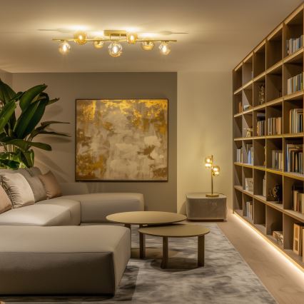 Brilagi - LED Felületre szerelhető csillár MILLA 7xG9/3W/230V arany