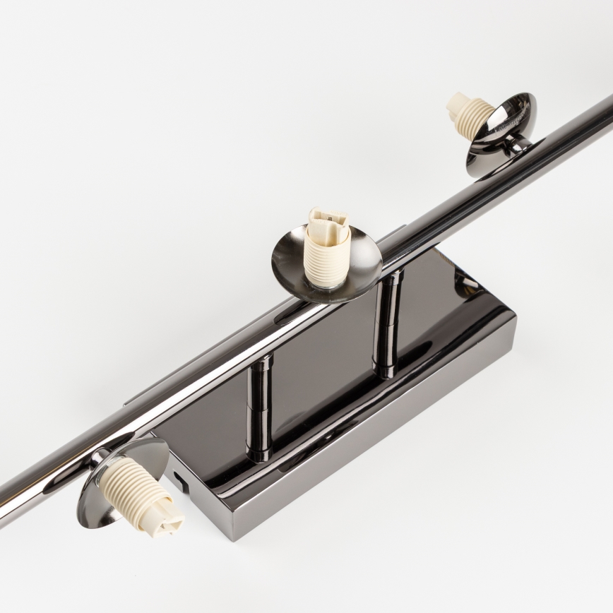 Brilagi - LED felületre szerelhető csillár MILLA 7xG9/3W/230V fekete króm/fehér