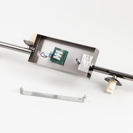 Brilagi - LED felületre szerelhető csillár MILLA 7xG9/3W/230V fekete króm/fehér