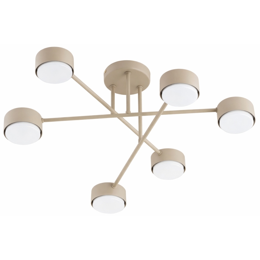 Brilagi - LED felületre szerelhető csillár MONO 6xGX53/30W/230V bézs