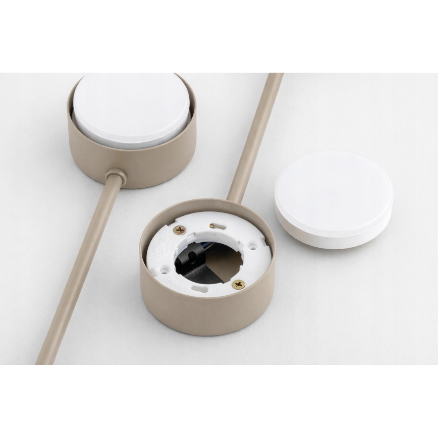 Brilagi - LED felületre szerelhető csillár MONO 6xGX53/30W/230V bézs