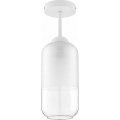 BRILAGI - LED felületre szerelhető csillár RETRO GLASS 1xE27/60W/230V átm. 14 cm fehér