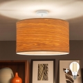 Brilagi - LED felületre szerelt csillár CERIA 1xE27/60W/230V átm. 45 cm fehér/bézs