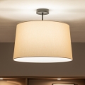 Brilagi - LED felületre szerelt csillár CERIA 1xE27/60W/230V átm. 45 cm fekete/bézs