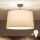 Brilagi - LED felületre szerelt csillár CERIA 1xE27/60W/230V átm. 45 cm fekete/bézs