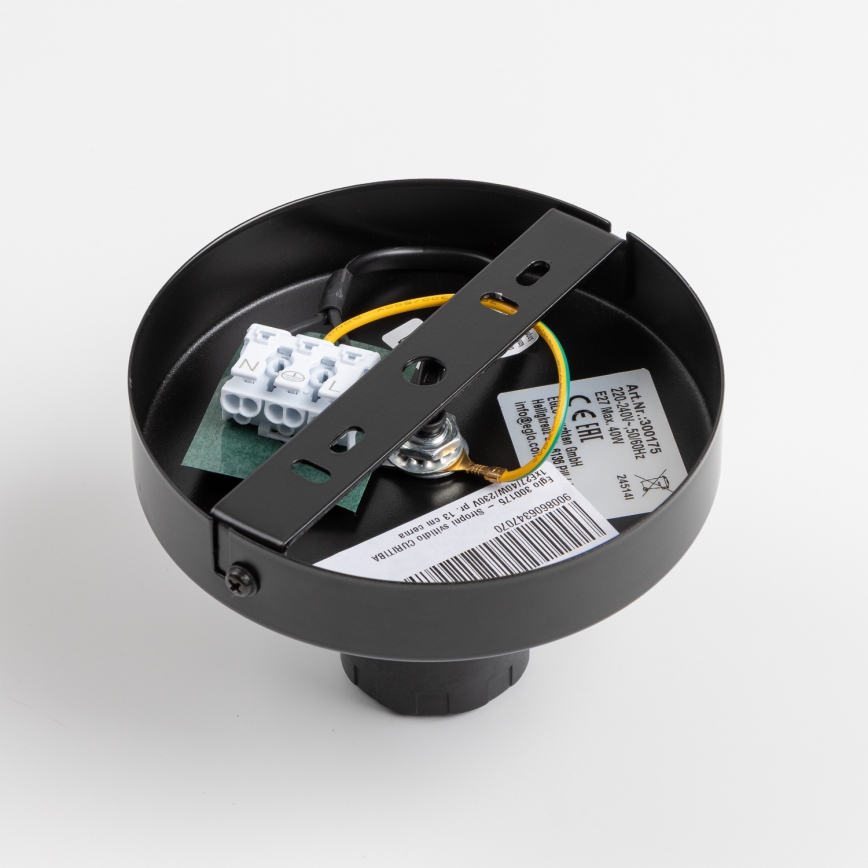 Brilagi - LED felületre szerelt csillár CERIA BOHO 1x E27/40W/230V, átmérő 70 cm, barna