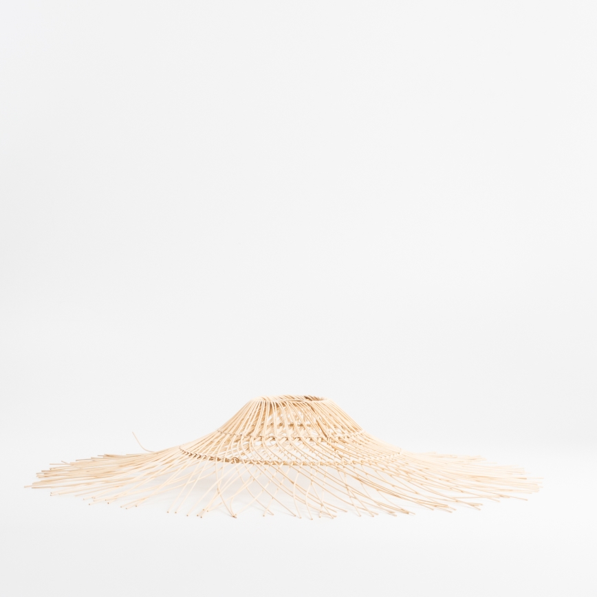 Brilagi - LED felületre szerelt csillár CERIA BOHO 1xE27/40W/230V, átm. 70 cm, bambusz/tölgy