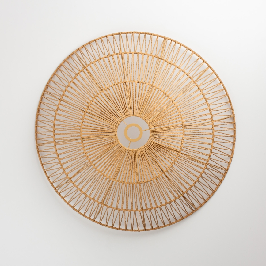 Brilagi - LED felületre szerelt csillár CERIA BOHO 1xE27/40W/230V átm. 70 cm barna/tölgy
