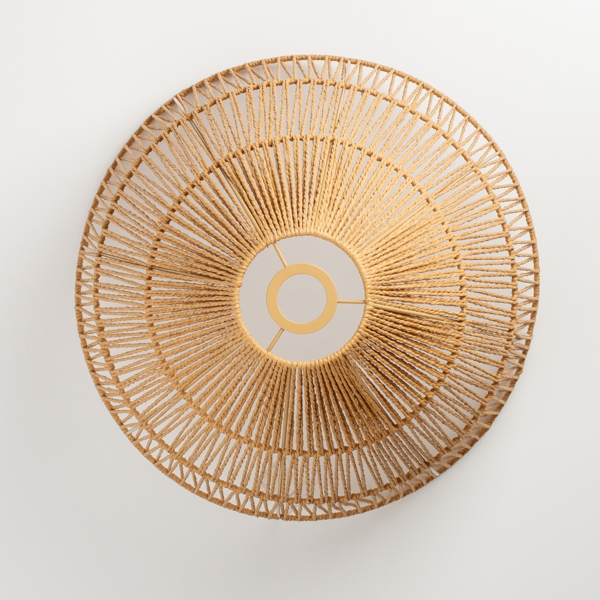 Brilagi - LED felületre szerelt csillár CERIA BOHO 1xE27/40W/230V átm. 70 cm barna/tölgy