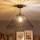 Brilagi - LED felületre szerelt csillár CERIA WIRE 1xE27/60W/230V Ø 45 cm fekete