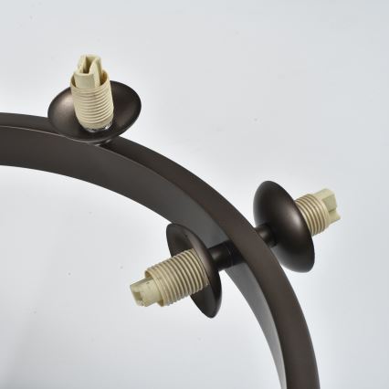 Brilagi - LED felületre szerelt csillár MILLA 10xG9/3W/230V barna/füstös barna