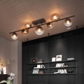 Brilagi - LED felületre szerelt csillár MILLA 7xG9/3W/230V barna/füstbarna