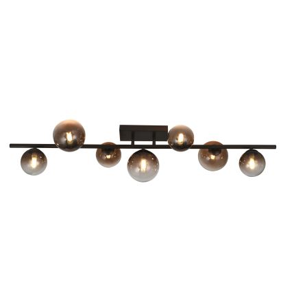 Brilagi - LED felületre szerelt csillár MILLA 7xG9/3W/230V barna/füstbarna