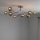 Brilagi - LED felületre szerelt csillár MISTEL 9xG9/3W/230V fekete króm/füstszínű