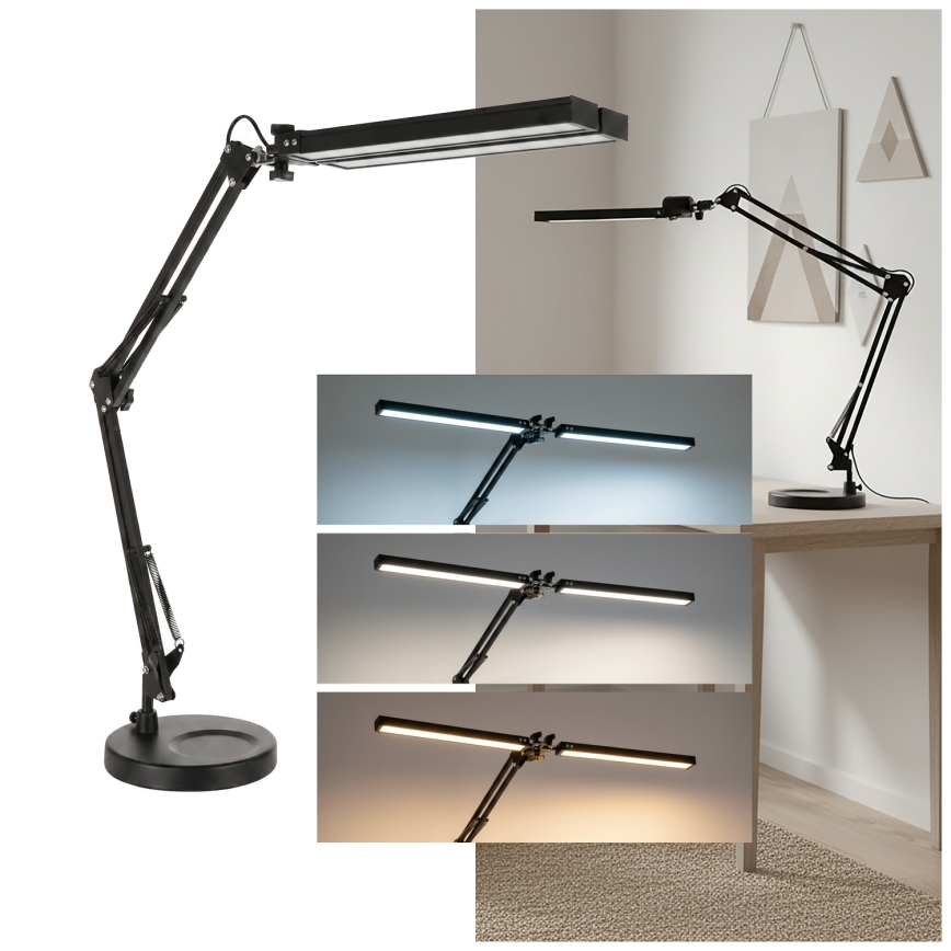 Brilagi - LED fényerőszabályozható asztali lámpa VARIO LED/15W/230V 3000-6000K fekete