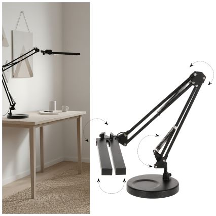 Brilagi - LED fényerőszabályozható asztali lámpa VARIO LED/15W/230V 3000-6000K fekete