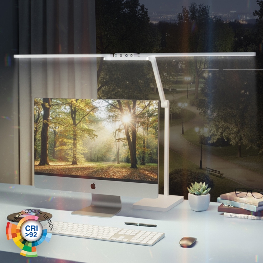 Brilagi - LED fényerőszabályozható érintésvezérlésű asztali lámpa VARIO LED/24W/230V 3000-6500K CRI 92 fehér