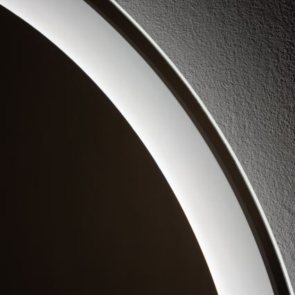 Brilagi - LED fürdőszobai fűthető tükör AVA ECO LED/11,5W/230V átm. 60 cm IP44 CRI 90 fényerőszabályozható + CCT