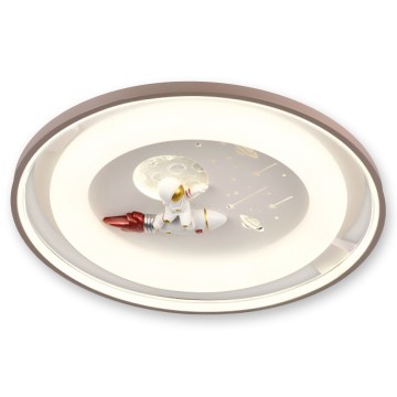 BRILAGI - LED Fényerőszabályozható gyerekszobai mennyezeti lámpa ASTRO LED/75W/230V 3000-6000K átm. 50 cm + távirányító