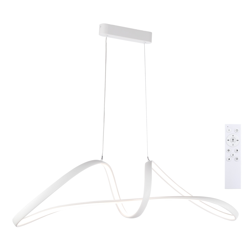 Brilagi - LED Fényerőszabályozható kábeles függőlámpa TWISTER LED/60W/230V 3000-6000K fehér + távirányító