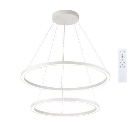 Brilagi - dimmelhető, kábeles LED csillár PORTOFINO LED/98W/230V 3000–6000K Ø80 cm fehér + távirányító