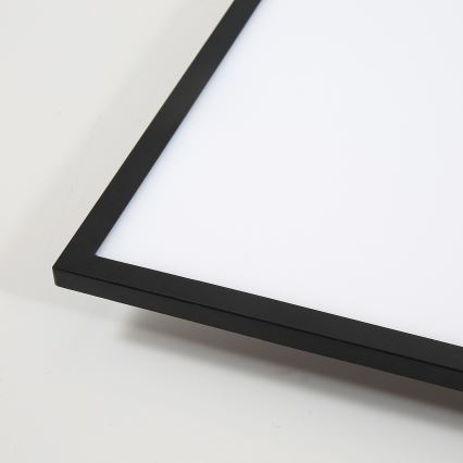 Brilagi - LED fényerőszabályozható mennyezeti lámpa SLIMFRAME LED/36W/230V 45x45 cm 3000-6000K fekete + távirányítóval