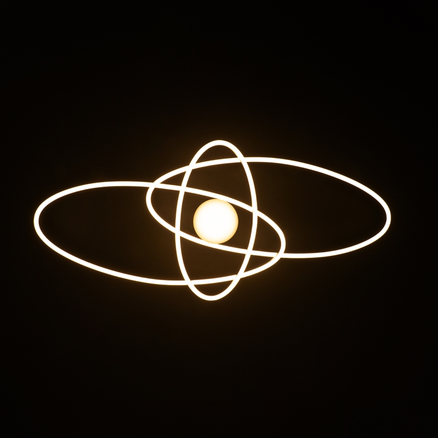 BRILAGI - LED fényerőszabályozható mennyezeti lámpa APOLLO LED/58W/230V 3000-6500K 43,2x101,2 cm matt króm + távirányító