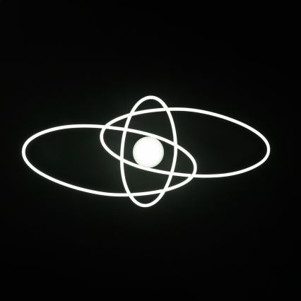 BRILAGI - LED fényerőszabályozható mennyezeti lámpa APOLLO LED/58W/230V 3000-6500K 43,2x101,2 cm matt króm + távirányító