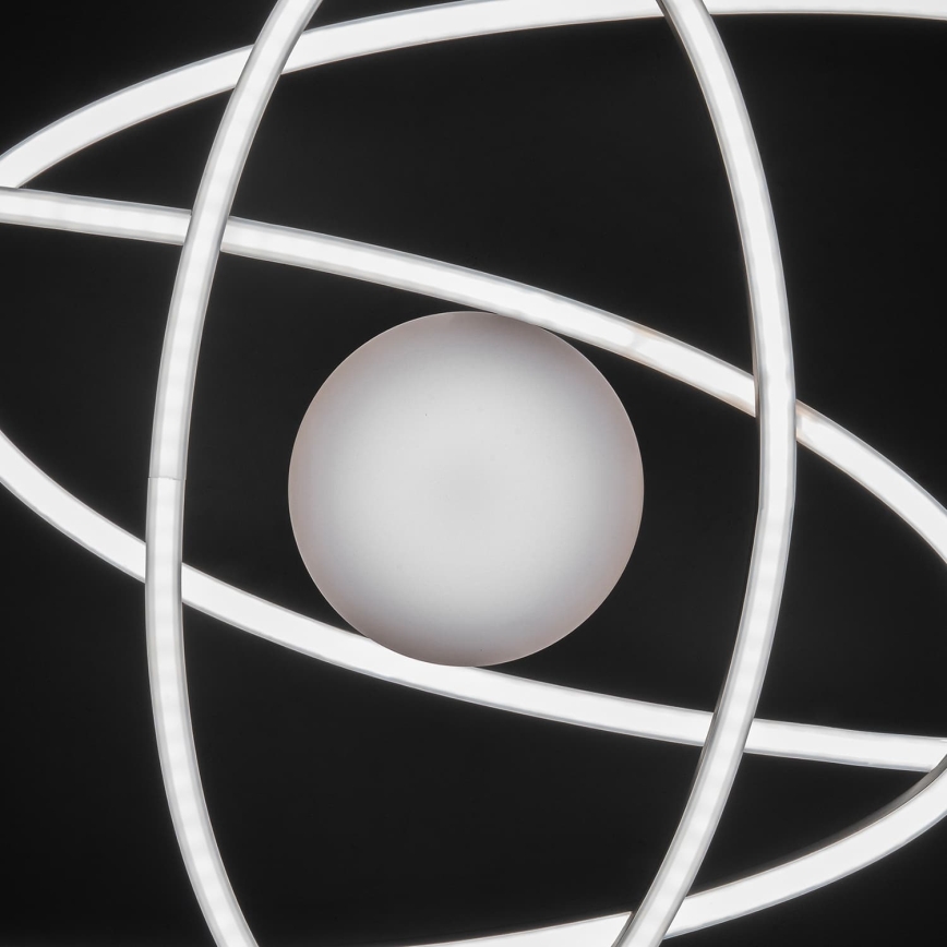 BRILAGI - LED fényerőszabályozható mennyezeti lámpa APOLLO LED/58W/230V 3000-6500K 43,2x101,2 cm matt króm + távirányító