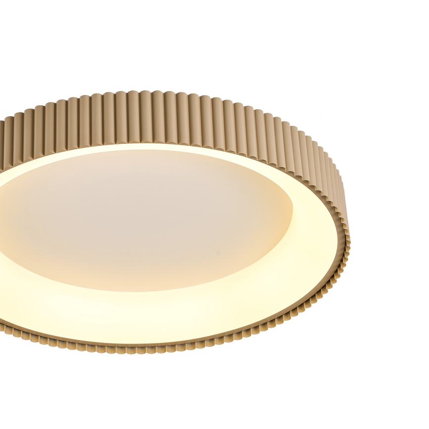 Brilagi - LED dimmelhető mennyezeti lámpa FALCON MODERN LED/30W/230V 3000-6500K átm. 40 cm bézs + távirányító