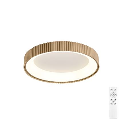 Brilagi - LED dimmelhető mennyezeti lámpa FALCON MODERN LED/30W/230V 3000-6500K átm. 40 cm bézs + távirányító