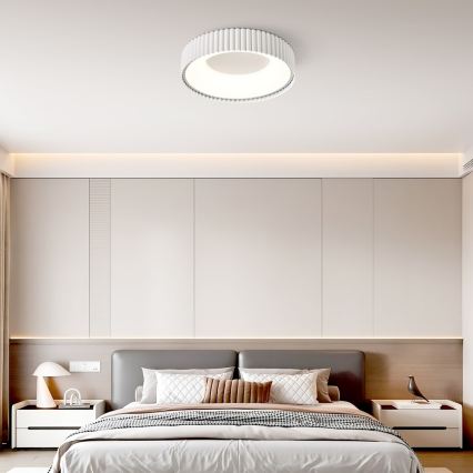 Brilagi - LED dimmelhető mennyezeti lámpa FALCON MODERN LED/30W/230V 3000-6000K 40 cm fehér + távirányító