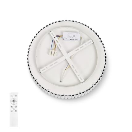 Brilagi - LED dimmelhető mennyezeti lámpa FALCON MODERN LED/30W/230V 3000-6000K 40 cm fehér + távirányító