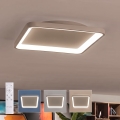 BRILAGI - LED Fényerőszabályozható mennyezeti lámpa FALCON SLIM LED/50W/230V 3000-6500K 50x50 cm bézs + távirányító