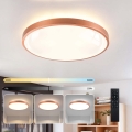 BRILAGI - LED fényerőszabályozható mennyezeti lámpa GLASS POOL DOUBLE LED/60W/230V Ø 50 cm rézszínű + távirányító