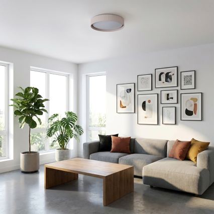 Brilagi - LUCIA dimmelhető LED mennyezeti lámpa LED/48W/230V 3000-6500K, átmérő 41 cm, bézs + távirányító