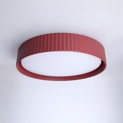 Brilagi - LED fényerőszabályozható mennyezeti lámpa LUCIA LED/48W/230V 3000-6500K átm. 41 cm piros + távirányító