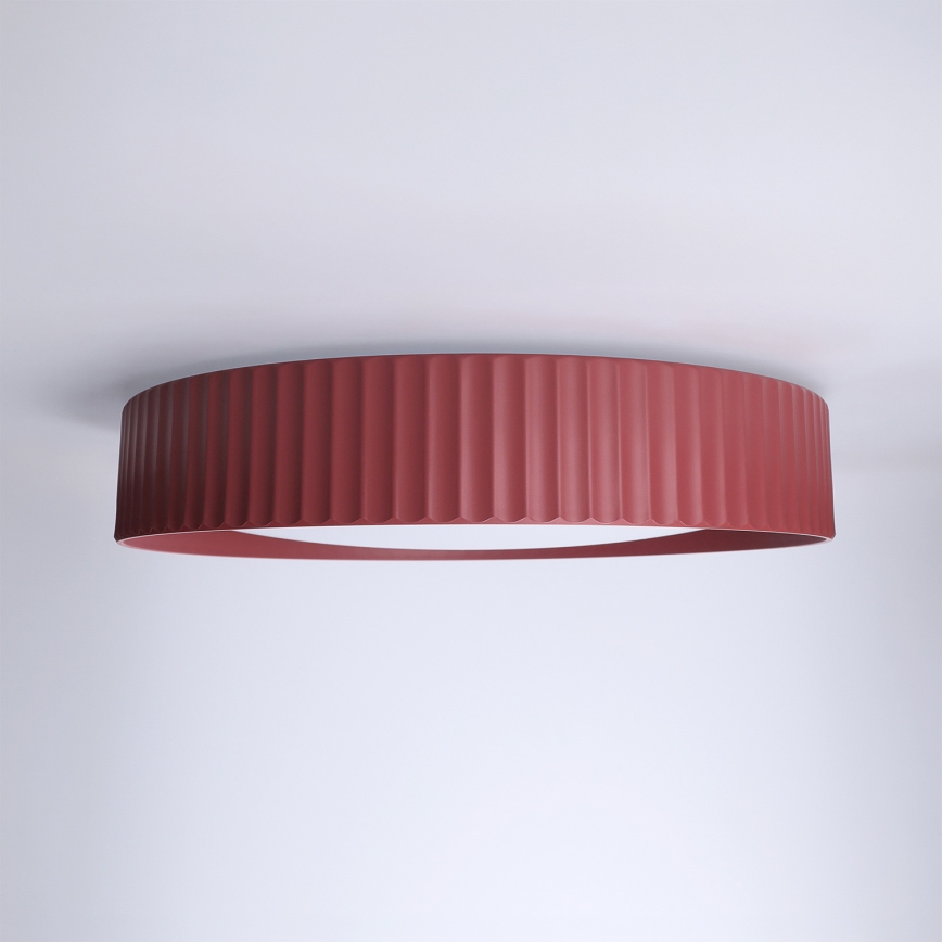 Brilagi - LED fényerőszabályozható mennyezeti lámpa LUCIA LED/48W/230V 3000-6500K átm. 41 cm piros + távirányító