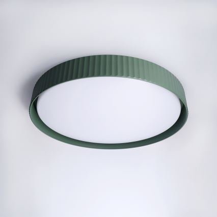 Brilagi - LED fényerőszabályozható mennyezeti lámpa LUCIA LED/60W/230V 3000-6500K átm. 59 cm zöld + távirányító