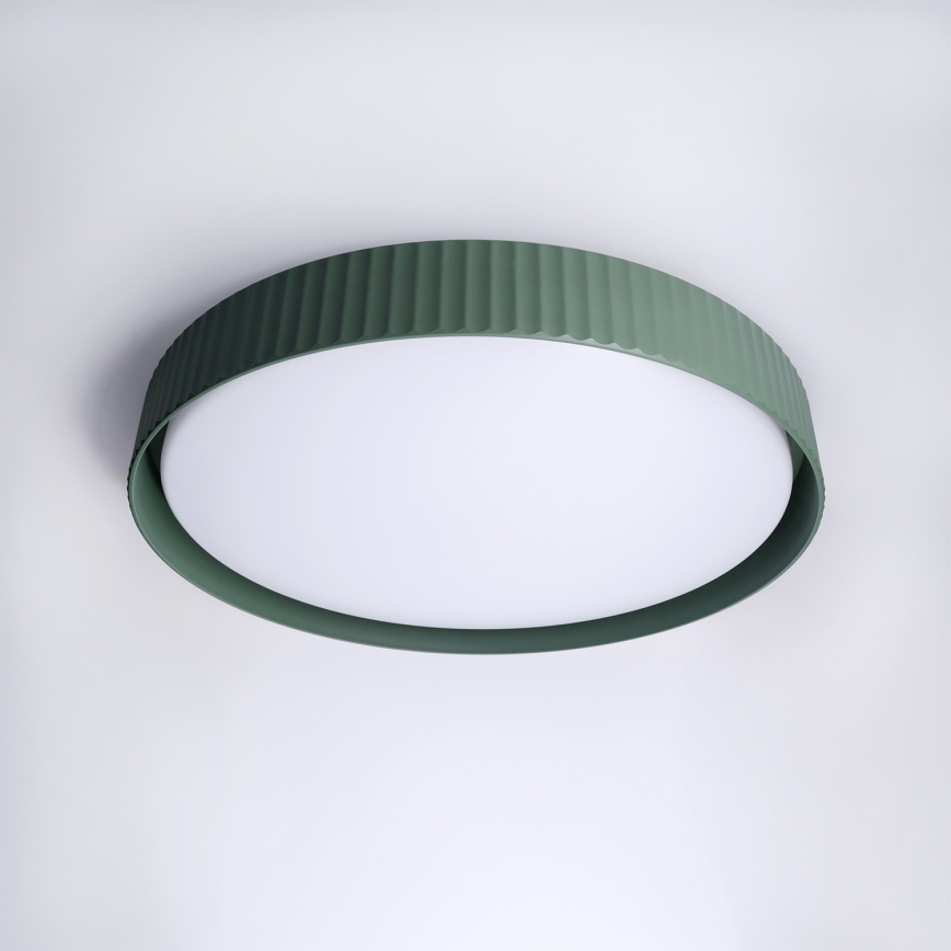 Brilagi - LED fényerőszabályozható mennyezeti lámpa LUCIA LED/60W/230V 3000-6500K átm. 59 cm zöld + távirányító