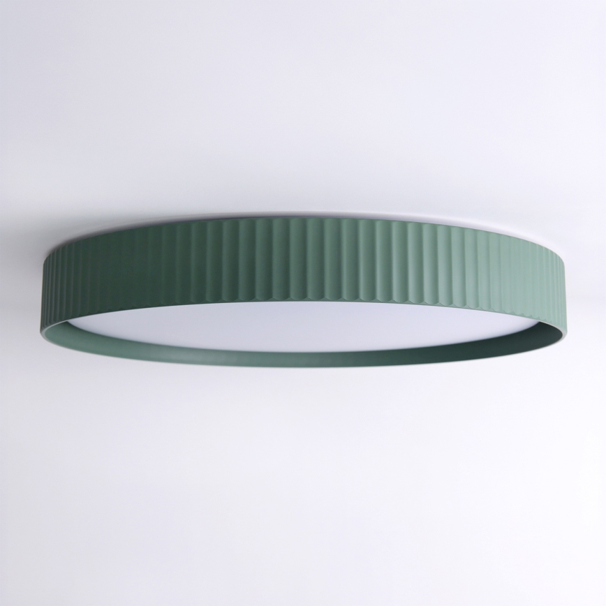Brilagi - LED fényerőszabályozható mennyezeti lámpa LUCIA LED/60W/230V 3000-6500K átm. 59 cm zöld + távirányító