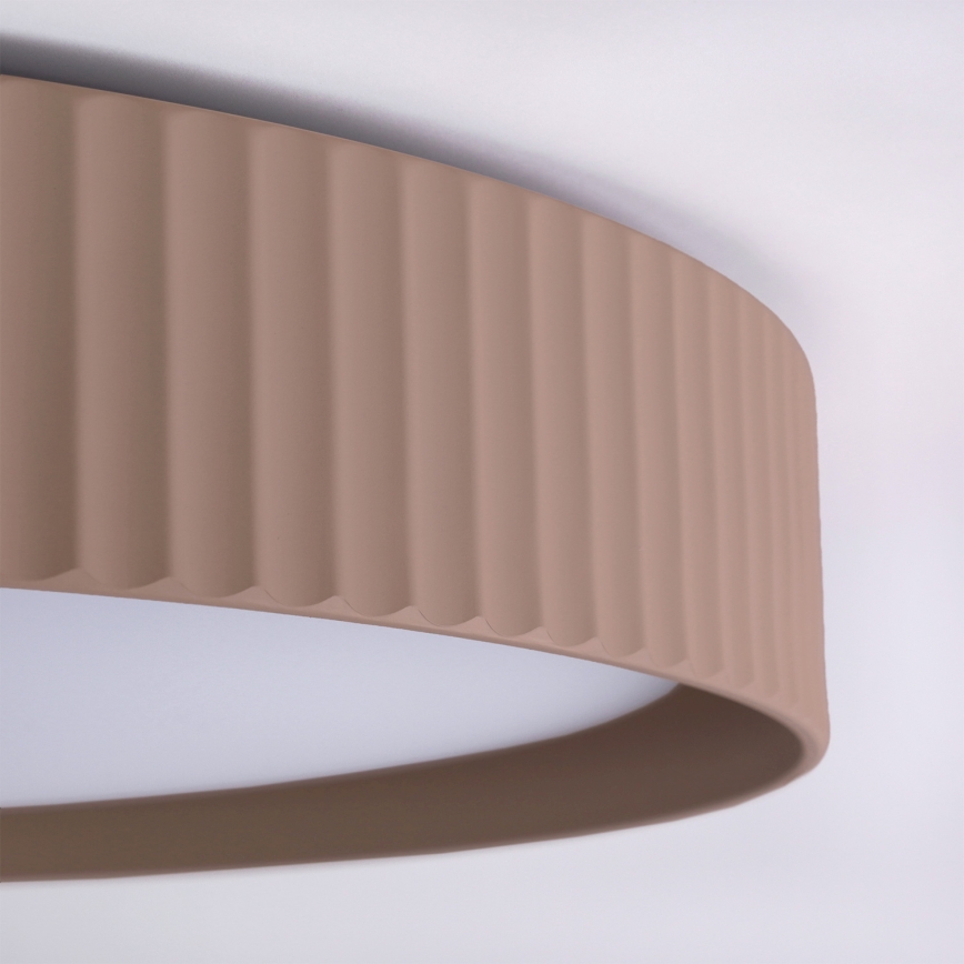 Brilagi - fényerőszabályozható LED mennyezeti lámpa LUCIA LED/60W/230V 3000–6500K Ø59 cm barna + távirányító