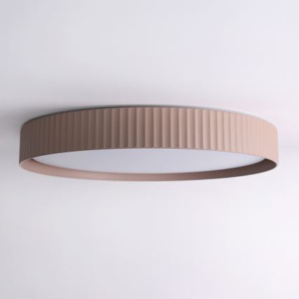 Brilagi - fényerőszabályozható LED mennyezeti lámpa LUCIA LED/60W/230V 3000–6500K Ø59 cm barna + távirányító