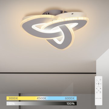 BRILAGI - LED Fényerőszabályozható mennyezeti lámpa MODERN MINI LED/49W/230V 3000-6000K 30x30 cm + távirányító