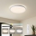 Brilagi - LED fényerőszabályozható mennyezeti lámpa RIVO LED/72W/230V 3000-6000K fehér átm. 50 cm + távirányító