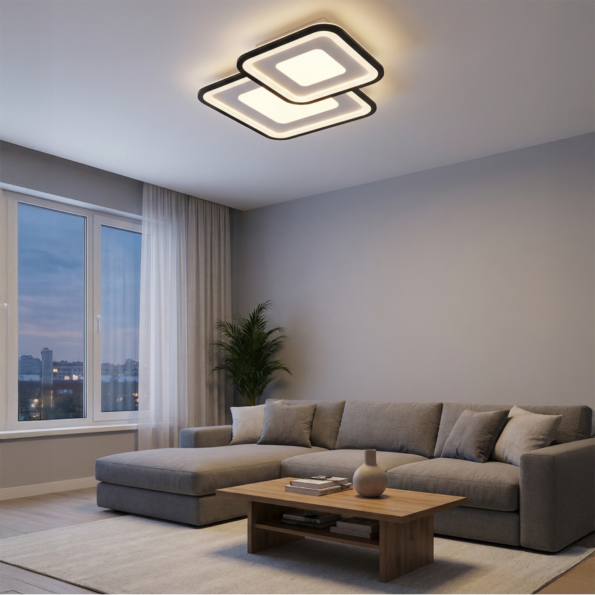 Brilagi - LED dimmelhető mennyezeti lámpa TANDORA LED/49W/230V 50x50 cm 3000-6000K + távirányító